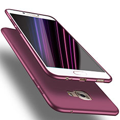 Carcasa Silicona Ultrafina Goma S03 para Samsung Galaxy C5 Pro C5010 Morado