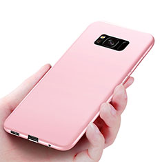 Carcasa Silicona Ultrafina Goma S06 para Samsung Galaxy S8 Plus Rosa