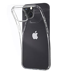 Carcasa Silicona Ultrafina Transparente A02 para Apple iPhone 15 Claro