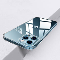 Carcasa Silicona Ultrafina Transparente A05 para Apple iPhone 13 Pro Max Claro
