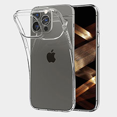 Carcasa Silicona Ultrafina Transparente A06 para Apple iPhone 14 Pro Claro