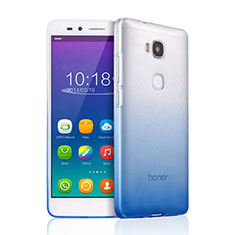 Carcasa Silicona Ultrafina Transparente Gradiente para Huawei GR5 Azul Cielo