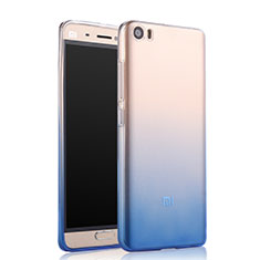 Carcasa Silicona Ultrafina Transparente Gradiente para Xiaomi Mi 5 Azul
