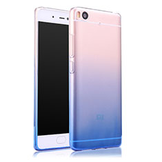 Carcasa Silicona Ultrafina Transparente Gradiente para Xiaomi Mi 5S 4G Azul
