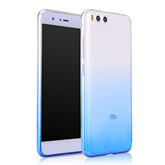 Carcasa Silicona Ultrafina Transparente Gradiente para Xiaomi Mi 6 Azul
