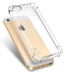 Carcasa Silicona Ultrafina Transparente H02 para Apple iPhone SE Claro