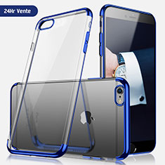 Carcasa Silicona Ultrafina Transparente H05 para Apple iPhone 6 Azul