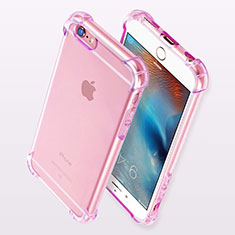 Carcasa Silicona Ultrafina Transparente H11 para Apple iPhone 6 Morado