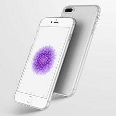 Carcasa Silicona Ultrafina Transparente H22 para Apple iPhone 7 Plus Claro