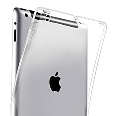 Carcasa Silicona Ultrafina Transparente para Apple iPad 4 Claro