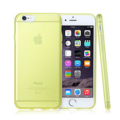 Carcasa Silicona Ultrafina Transparente para Apple iPhone 6 Verde