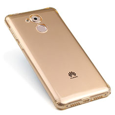 Carcasa Silicona Ultrafina Transparente para Huawei Honor 6C Oro