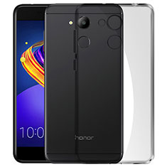 Carcasa Silicona Ultrafina Transparente para Huawei Honor V9 Play Gris