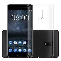 Carcasa Silicona Ultrafina Transparente para Nokia 6 Claro