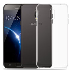Carcasa Silicona Ultrafina Transparente para Samsung Galaxy J7 Plus Claro