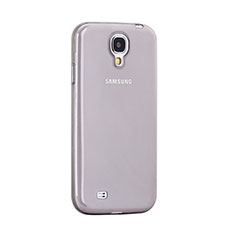 Carcasa Silicona Ultrafina Transparente para Samsung Galaxy S4 i9500 i9505 Gris