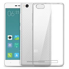 Carcasa Silicona Ultrafina Transparente para Xiaomi Redmi 3 Claro