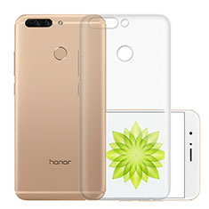 Carcasa Silicona Ultrafina Transparente T01 para Huawei Honor V9 Claro