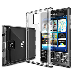 Carcasa Silicona Ultrafina Transparente T02 para Blackberry Passport Q30 Claro