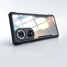 Carcasa Silicona Ultrafina Transparente T02 para Huawei Honor 50 Pro 5G Negro