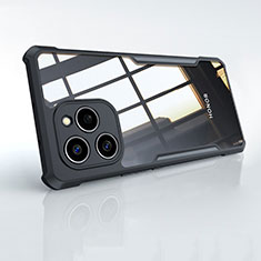 Carcasa Silicona Ultrafina Transparente T02 para Huawei Honor 60 SE 5G Negro