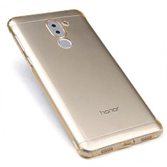 Carcasa Silicona Ultrafina Transparente T02 para Huawei Honor 6X Oro