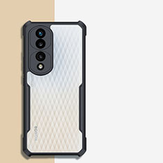 Carcasa Silicona Ultrafina Transparente T02 para Huawei Honor 70 Pro 5G Negro