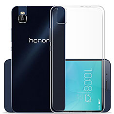 Carcasa Silicona Ultrafina Transparente T02 para Huawei Honor 7i shot X Claro