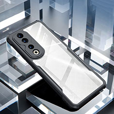 Carcasa Silicona Ultrafina Transparente T02 para Huawei Honor 90 5G Negro