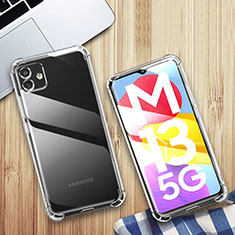 Carcasa Silicona Ultrafina Transparente T02 para Samsung Galaxy M13 5G Claro