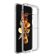 Carcasa Silicona Ultrafina Transparente T02 para Samsung Galaxy Z Flip3 5G Claro