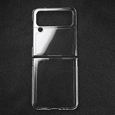 Carcasa Silicona Ultrafina Transparente T02 para Samsung Galaxy Z Flip4 5G Claro