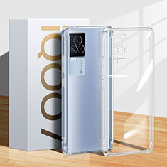 Carcasa Silicona Ultrafina Transparente T02 para Vivo iQOO 7 Legend 5G Claro