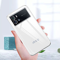 Carcasa Silicona Ultrafina Transparente T02 para Vivo iQOO 9 Pro 5G Claro