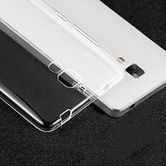 Carcasa Silicona Ultrafina Transparente T02 para Xiaomi Mi 4 LTE Claro