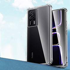 Carcasa Silicona Ultrafina Transparente T02 para Xiaomi Poco F5 Pro 5G Claro