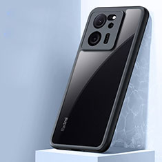 Carcasa Silicona Ultrafina Transparente T02 para Xiaomi Redmi K60 Ultra 5G Negro