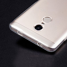 Carcasa Silicona Ultrafina Transparente T02 para Xiaomi Redmi Note 4 Standard Edition Claro