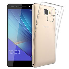 Carcasa Silicona Ultrafina Transparente T03 para Huawei Honor 7 Dual SIM Claro