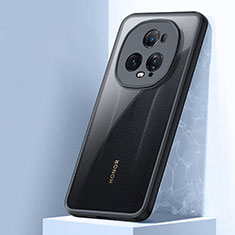 Carcasa Silicona Ultrafina Transparente T03 para Huawei Honor Magic5 Ultimate 5G Negro