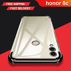 Carcasa Silicona Ultrafina Transparente T03 para Huawei Honor Play 8C Claro