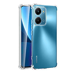 Carcasa Silicona Ultrafina Transparente T03 para Huawei Honor X7a Claro