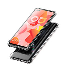 Carcasa Silicona Ultrafina Transparente T03 para Huawei Nova 6 Claro