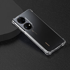 Carcasa Silicona Ultrafina Transparente T03 para Huawei P50 Pro Claro