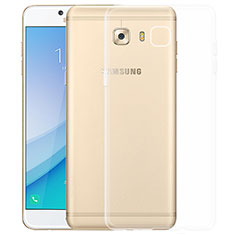Carcasa Silicona Ultrafina Transparente T03 para Samsung Galaxy C5 Pro C5010 Claro