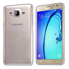 Carcasa Silicona Ultrafina Transparente T03 para Samsung Galaxy On5 G550FY Claro