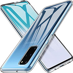 Carcasa Silicona Ultrafina Transparente T03 para Samsung Galaxy S20 Plus 5G Claro