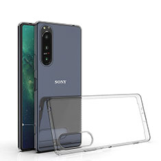 Carcasa Silicona Ultrafina Transparente T03 para Sony Xperia 1 III Claro