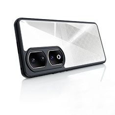 Carcasa Silicona Ultrafina Transparente T05 para Huawei Honor 90 Pro 5G Negro
