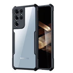 Carcasa Silicona Ultrafina Transparente T05 para Samsung Galaxy S24 Ultra 5G Negro